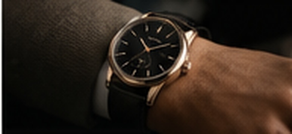 Watch on wrist