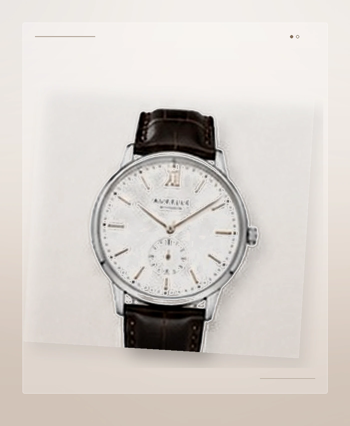 Heritage Small Seconds