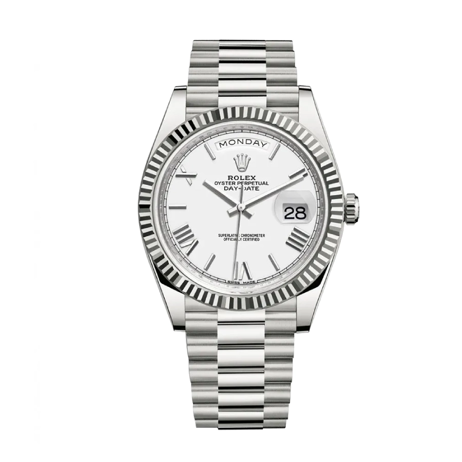 Rolex Day-Date II 218239 Grey Roman Dial