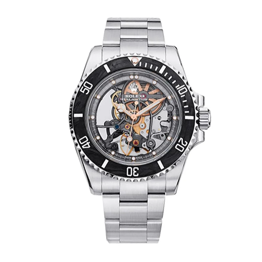 Rolex Oyster Perpetual 114200 Skeleton Dial