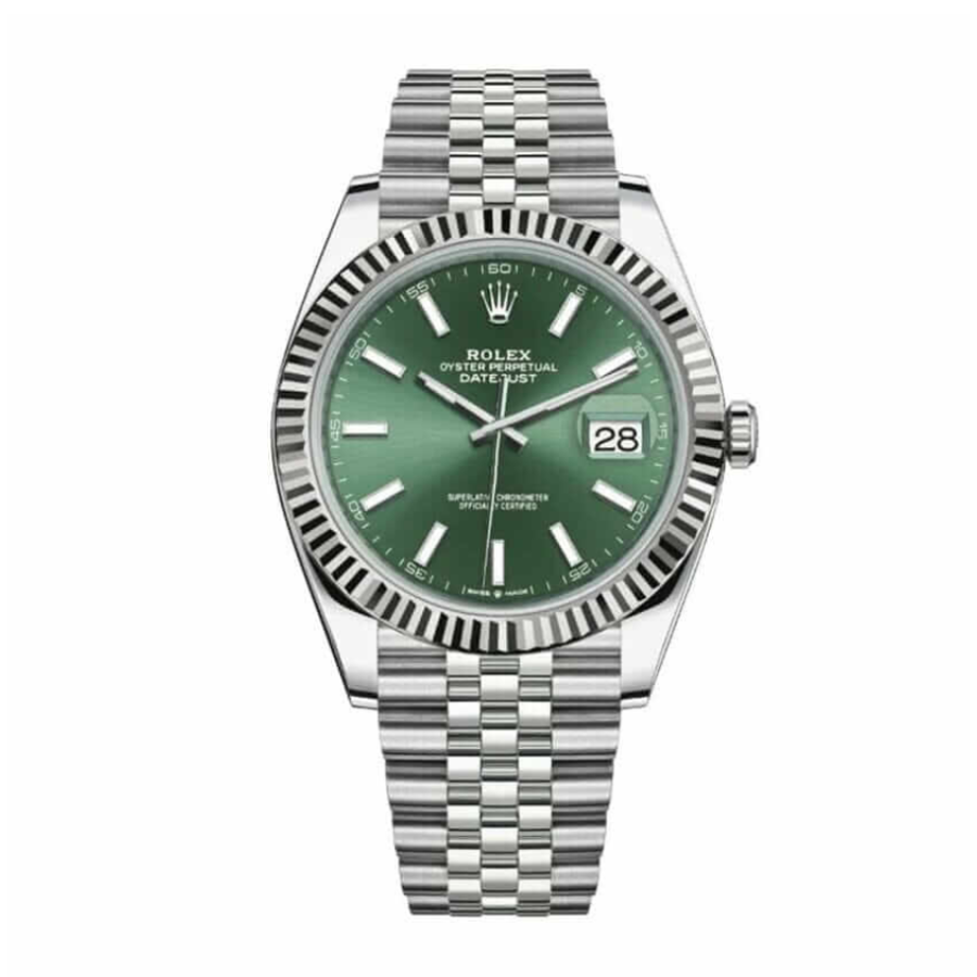 Datejust 41 Mint Green Dial