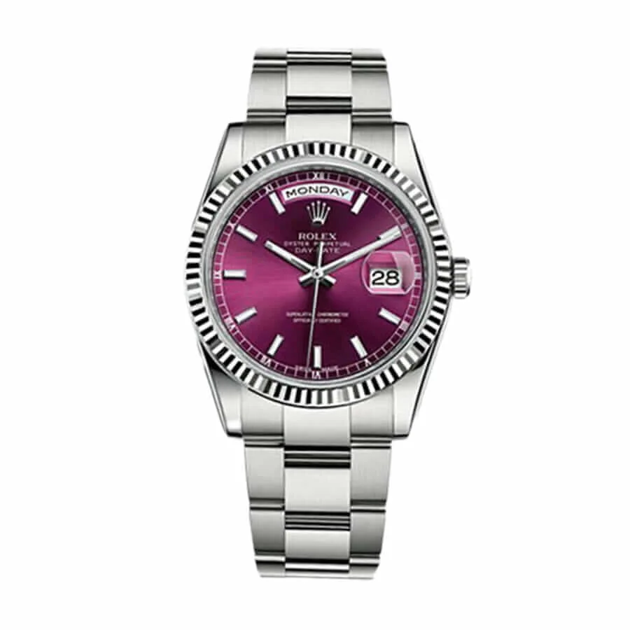 Rolex Day-Date 36 White Gold-tone 118239-0304
