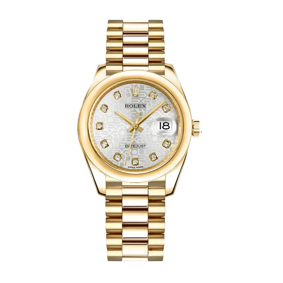 Rolex Datejust Grey Gem-set — AV-0786