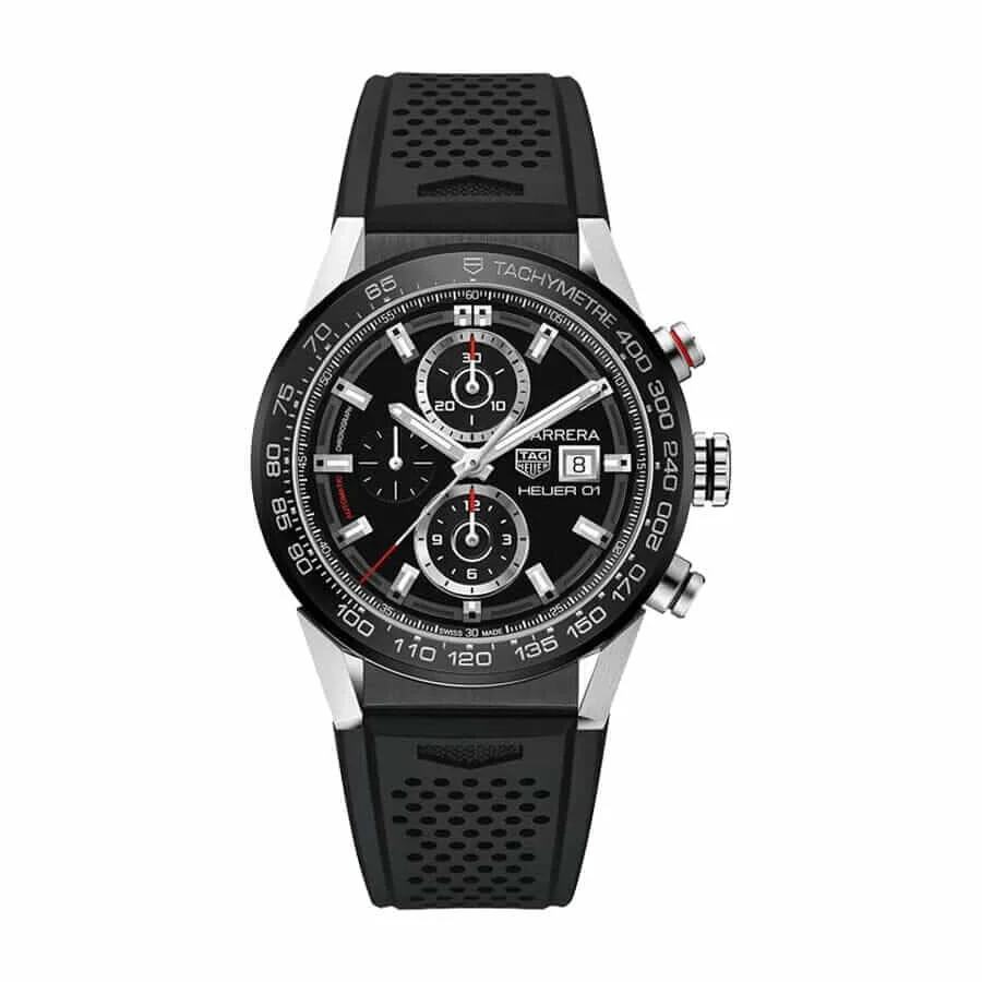 TAG Heuer Carrera Black Rubber