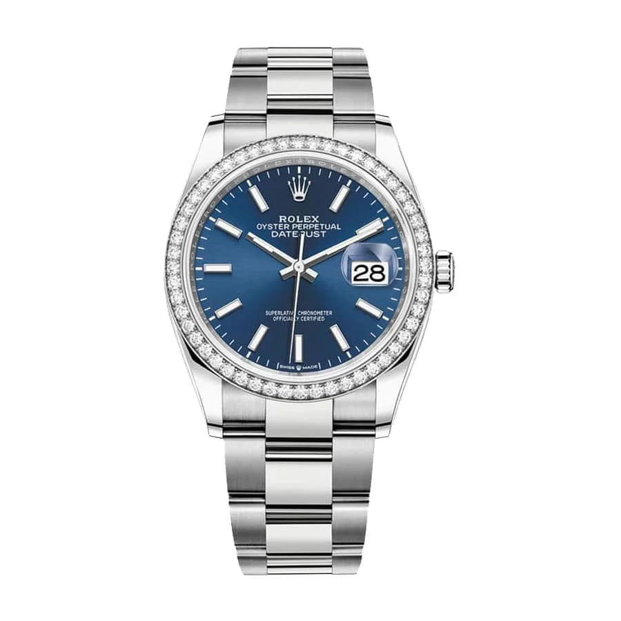 Rolex Datejust Steel Gem-set