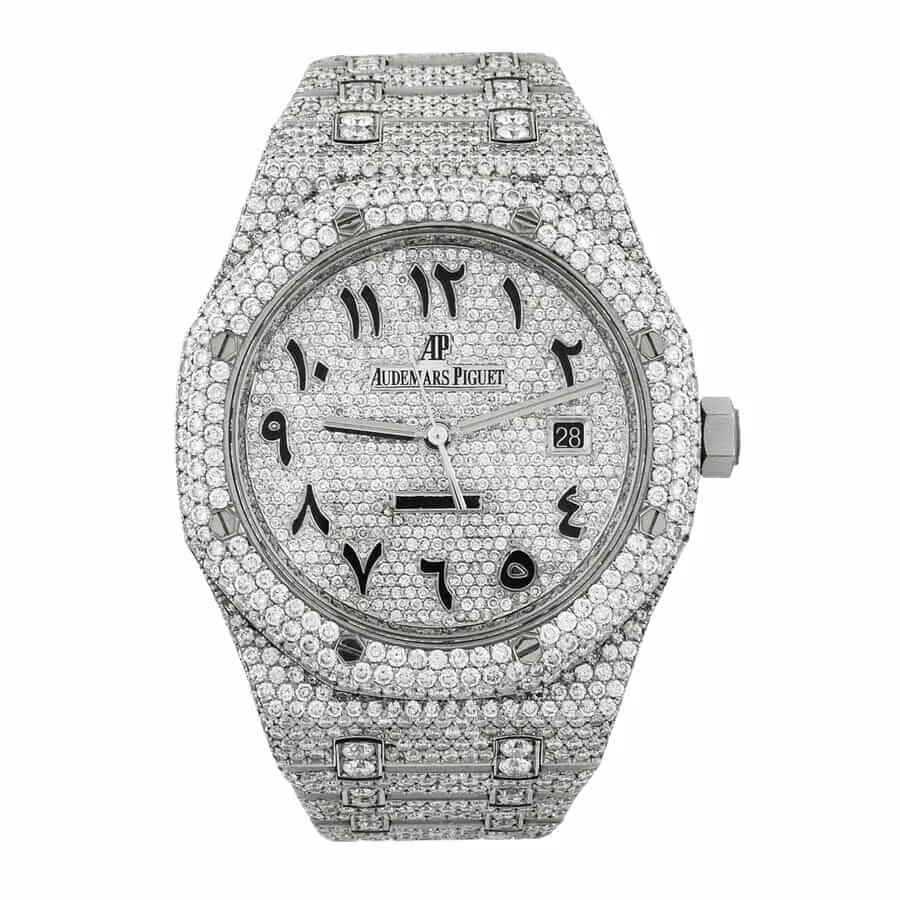 Audemars Piguet Royal Oak Iced Out Ap watch