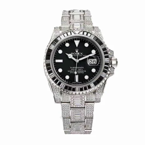 Rolex Submariner 116610LN-97200 Iced Out Watch