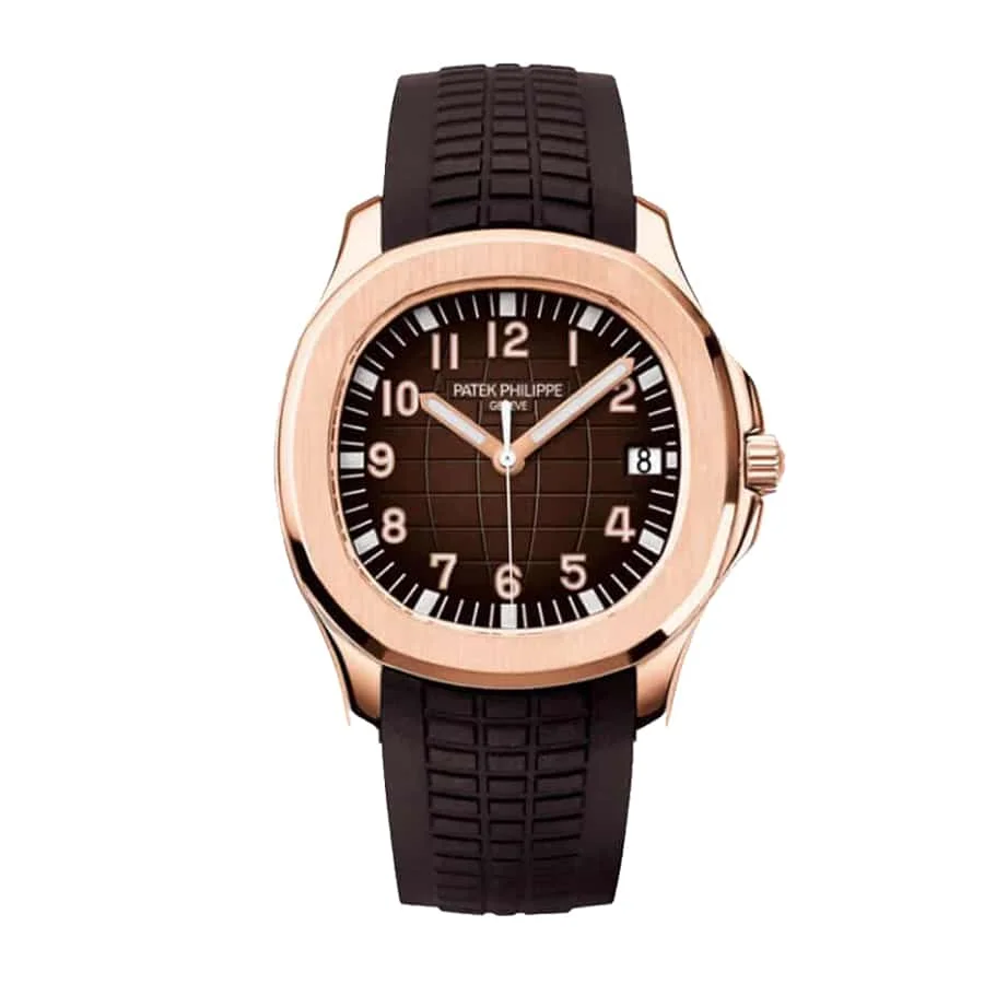Patek Philippe Aquanaut Gold Brown Strap