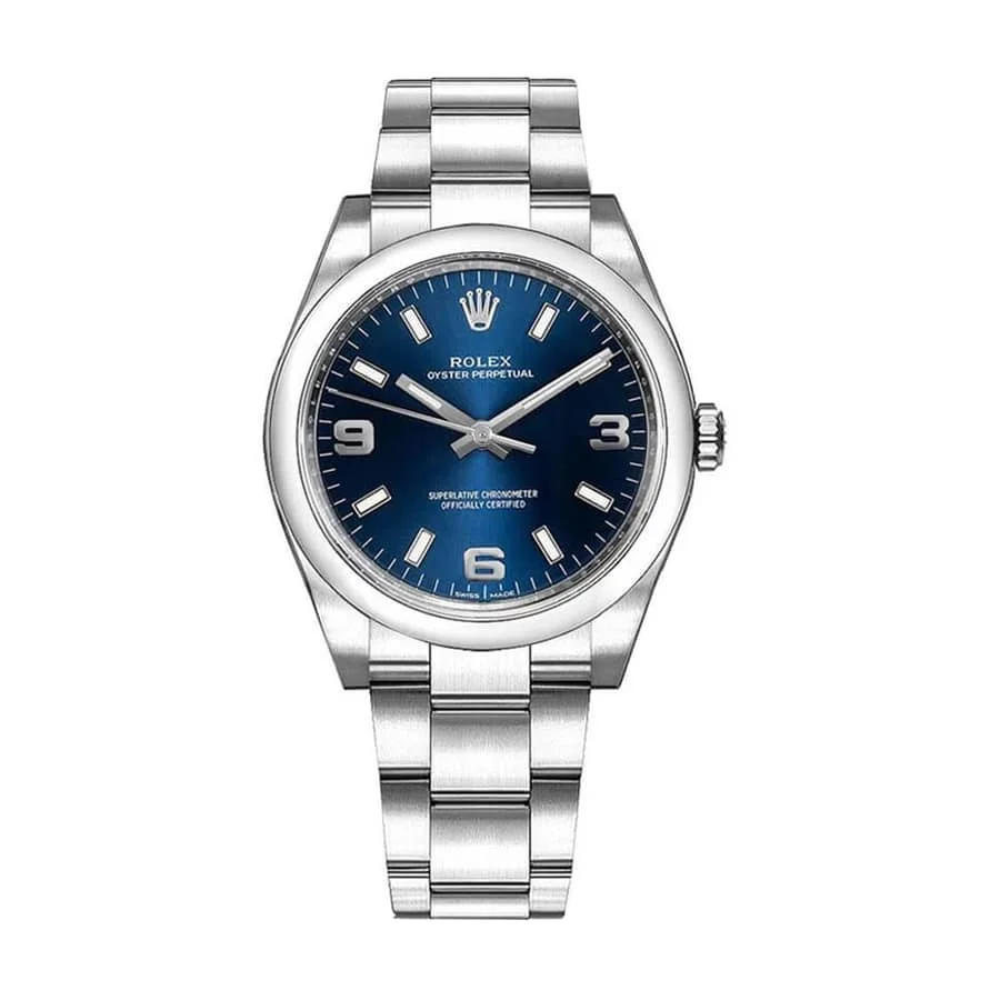 Rolex Air-King Air King 114200-0014 Blue Dial Steel