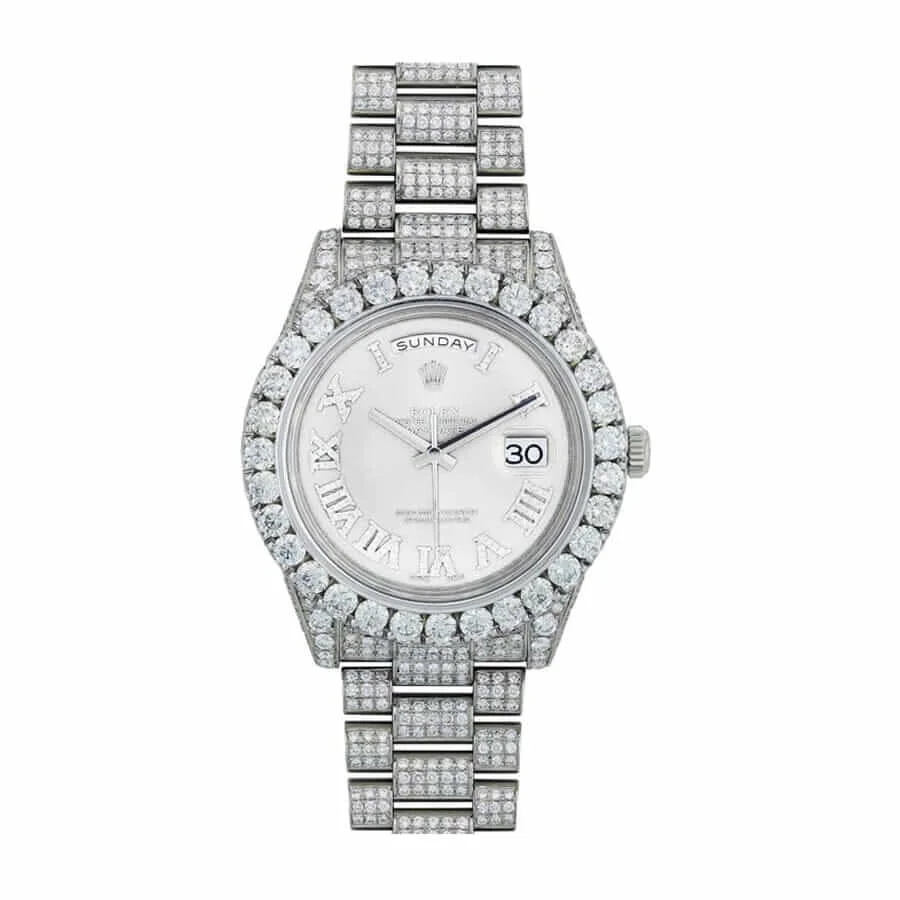 Rolex Day-Date II Gem-set — AV-0833