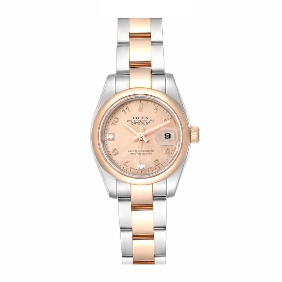 Rolex Datejust Rose Gem-set Ladies