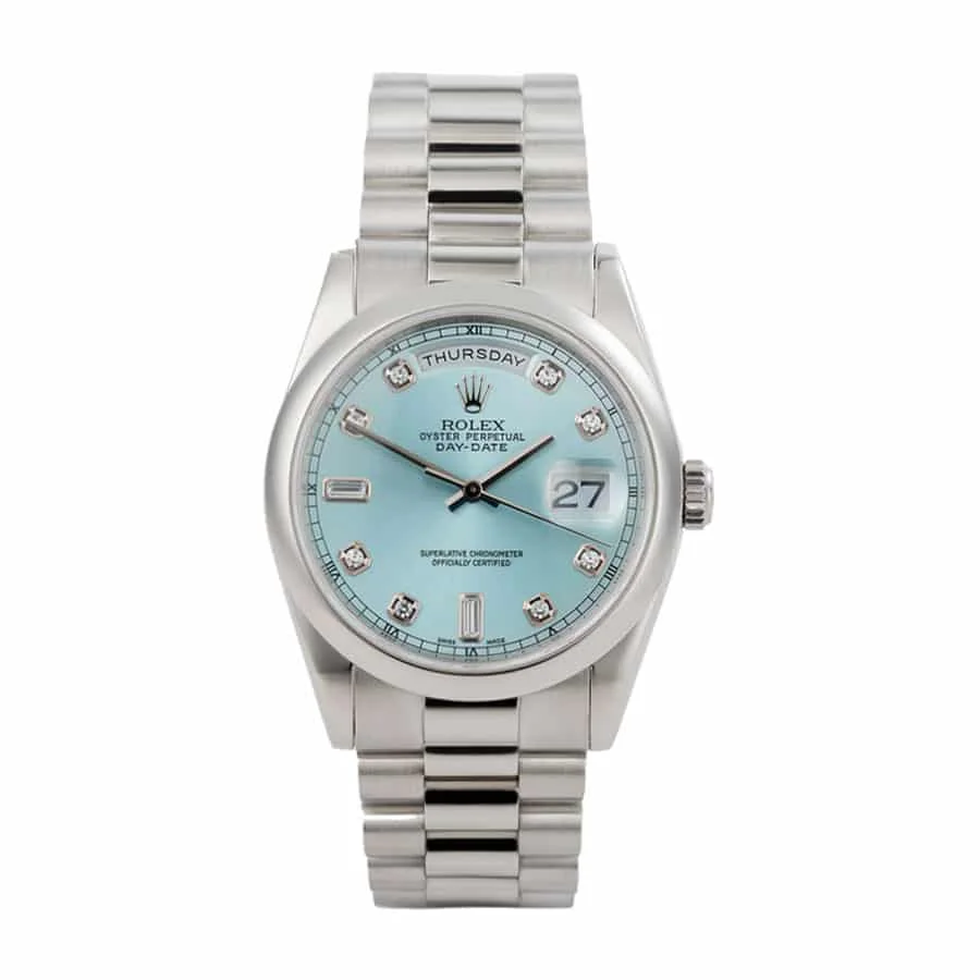 Rolex Day-Date Ice Blue Watch
