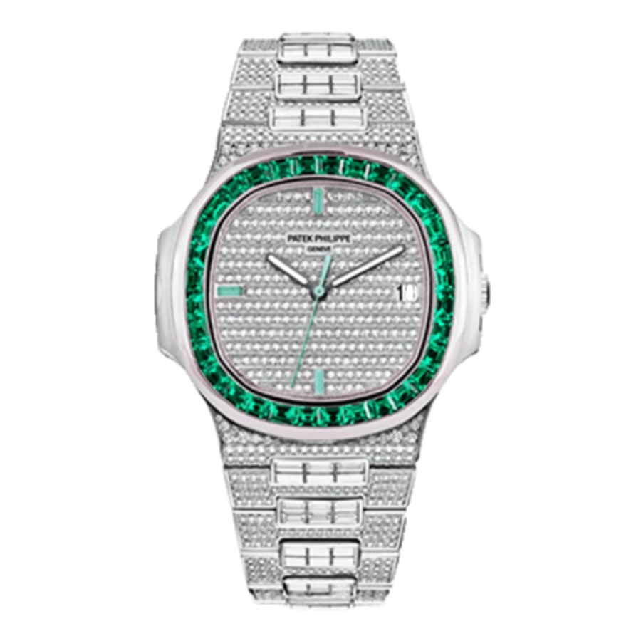 Patek Philippe Nautilus Emerald Bezel 5711