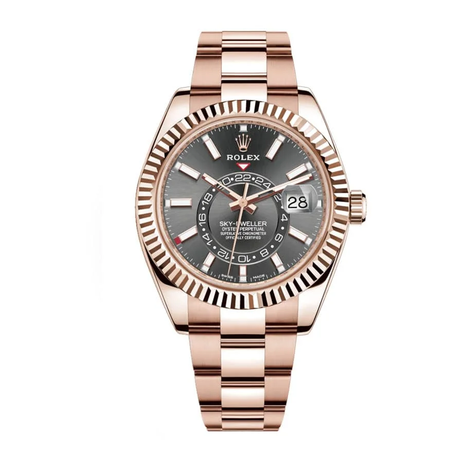 Rolex Sky-Dweller 326935-0007 SRO Automatic Everose Rhodium Dial Oyster