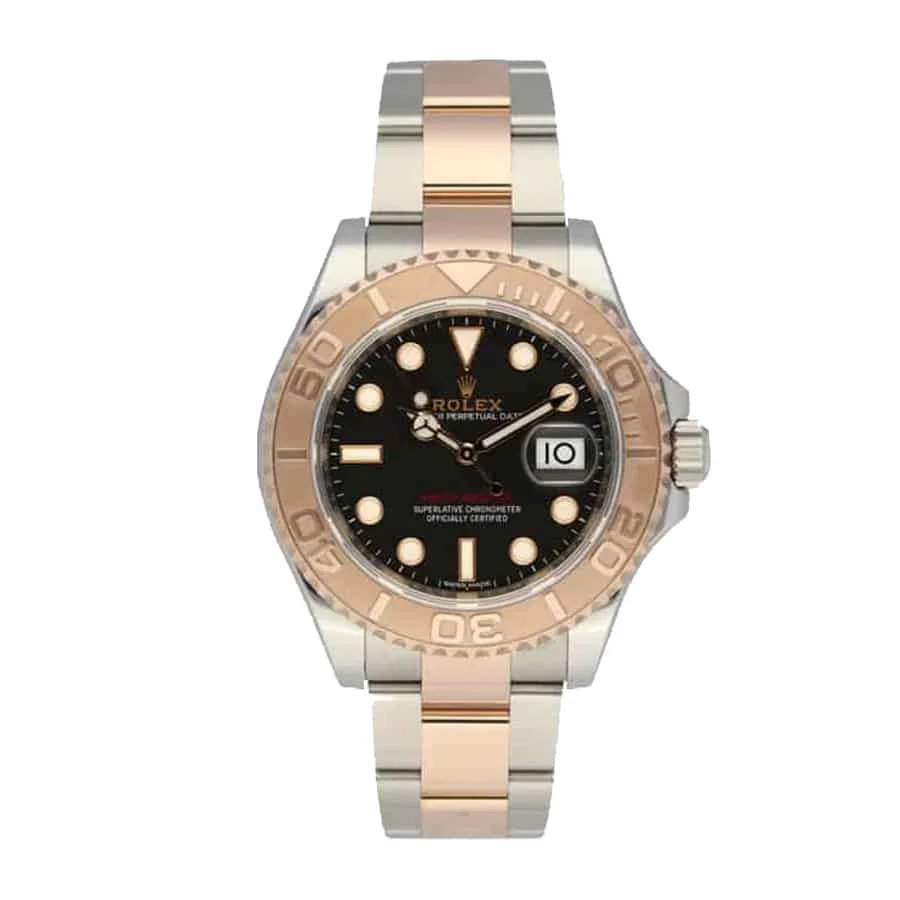 Rolex Yacht-Master 116621-0002 Rose Gold-tone Automatic Brown Dial