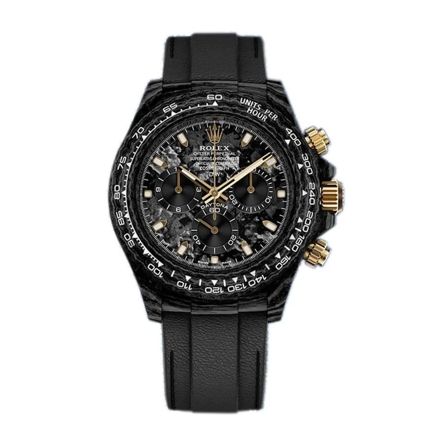 Rolex Daytona DiW NTPT Carbon 46490 “All Carbon Lemon Edition”