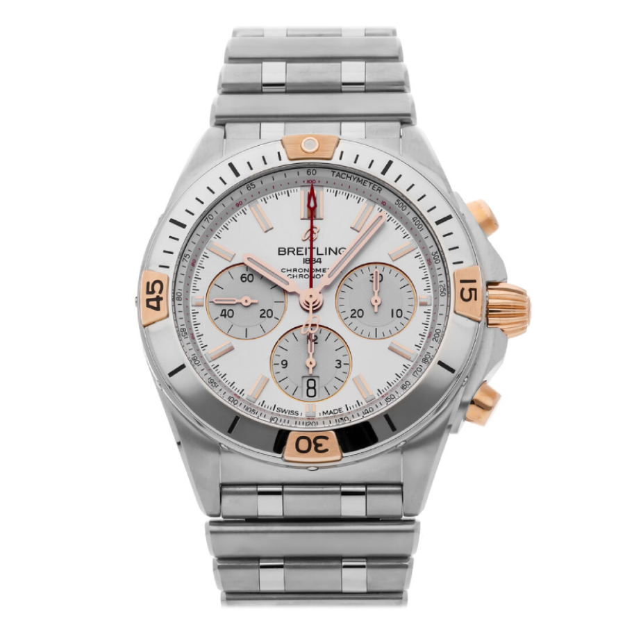 Breitling Avenger White Dial Silver