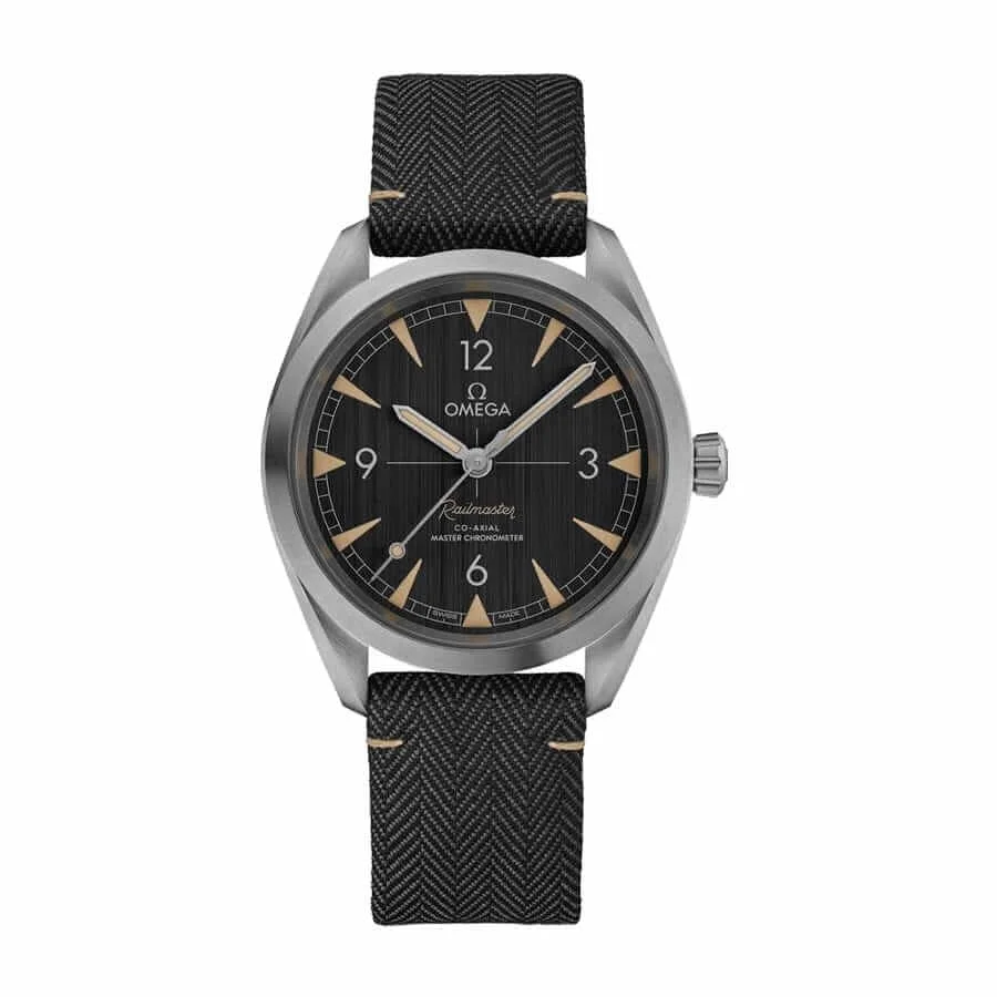 Omega Seamaster Railmaster Black