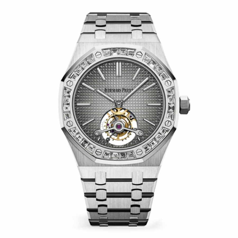 Audemars Piguet Royal Oak Tourbillon Extra Gem-set Plat
