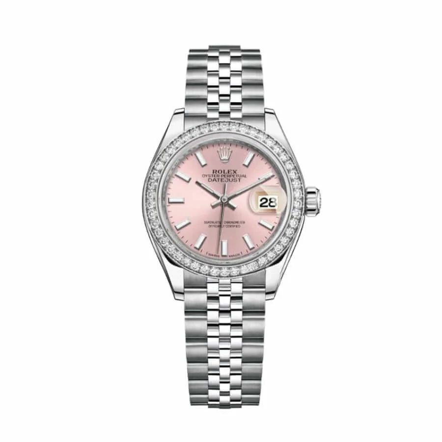Rolex Datejust 279384rbr Pink Dial