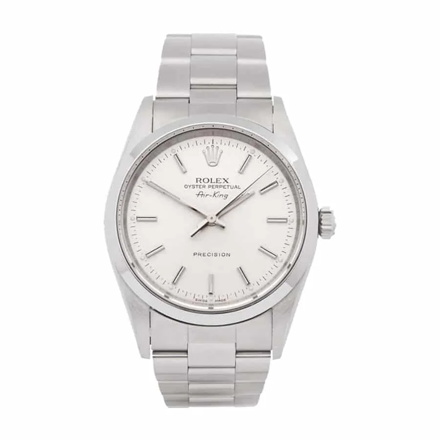 Rolex Air-King Air King 14000 Stainless Steel White Dial
