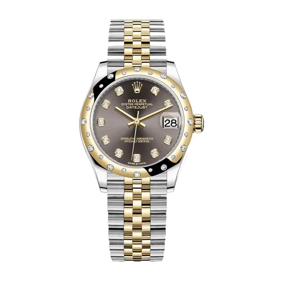 Rolex Datejust Grey Gem-set — AV-0758
