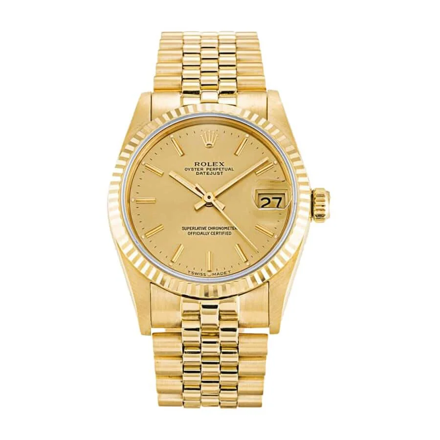 Rolex Datejust Champagne Dial