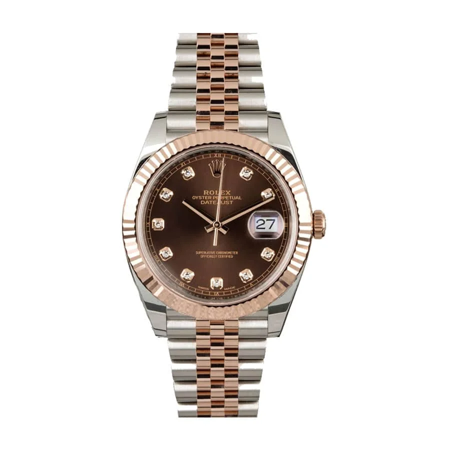 Rolex Datejust II 126331-0004 Chocolate Gem-set Dial