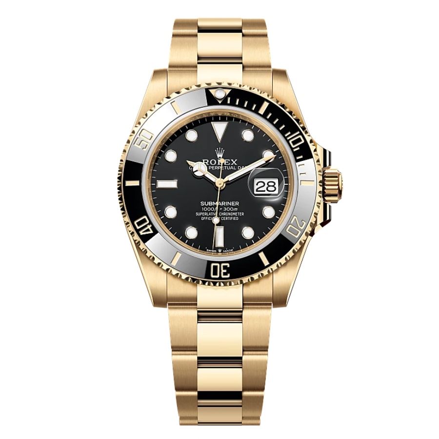 Rolex Submariner Date 126618 Yellow Gold-tone Black Dial