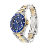 Rolex Submariner Date Two Tone Blue Dial 16613
