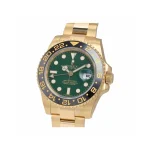 Rolex GMT-Master II 11678LN Yellow Gold-tone Green Dial oyster