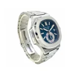 Patek Nautilus Blue Silver