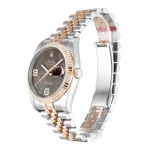 Rolex Datejust 116231-0105 Chocolate Floral Dial