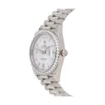 Rolex Day-Date 228349RBR Gem-set Bezel Sundust Dial