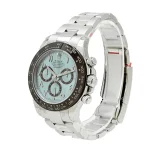 Rolex Daytona Platinum-tone Ice-Blue Arabic Dial 116506-0001 Oyster