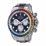 Rolex Black Gem-set