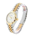Rolex Datejust 278273 Steel And Yellow Gold-tone Silver With Gem-set Dial