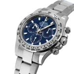 Daytona White Gold-tone Blue Dial