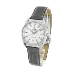 Omega Seamaster Aqua Leather Grey