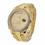Rolex Day-Date 228348 Gem-set Gold Dial