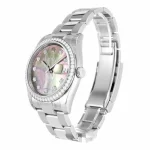 Rolex Datejust Gem-set Bezel Pink Dial 116244 Oyster