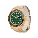 Rolex GMT-Master II 11678LN Yellow Gold-tone Green Dial oyster