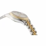 Rolex Datejust 278273 Steel And Yellow Gold-tone Silver With Gem-set Dial