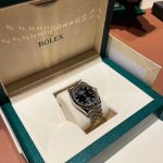 Rolex Day-Date Rose Gold-tone Black Dial 126333 Watch