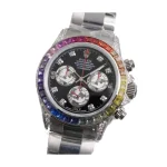 Rolex Black Gem-set