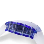 Richard Mille RM 035 35-01 Blue White Rubber Bracelet