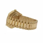 Rolex Day-Date II Collection Gold Silver White Dial 218238