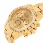 Rolex Daytona Cosmograph Yellow Gold-tone Dial 116528 Oyster