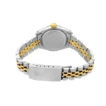 Rolex Datejust Yellow Gold-tone Steel Gem-set Dial Ladies 69173 Jubilee