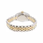 Rolex Datejust 179173 Yellow Gold-tone & Gem-set Silver Dial